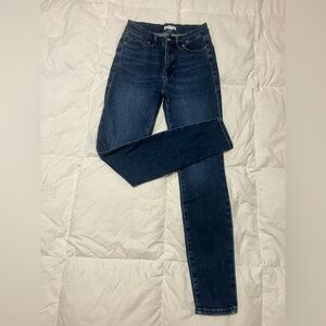 Good American indigo312 Blue Skinny Jeans Classic Style